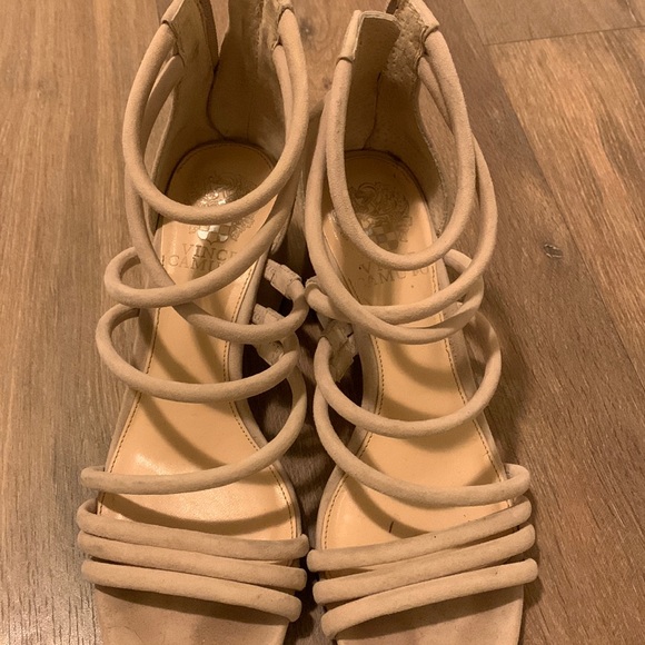 Vince Camuto sexy strapped kitten heels - Picture 1 of 3